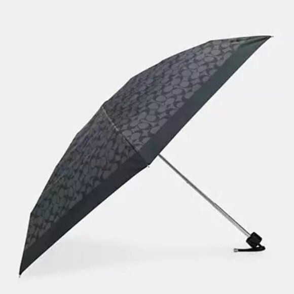 Coach Uv Protection Signature Mini Umbrella - Picture 1 of 8